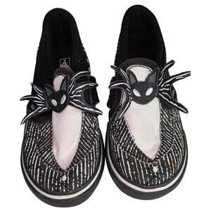 Vans Kids Nightmare Before Christmas Jack Skellington Shoes Sz 8